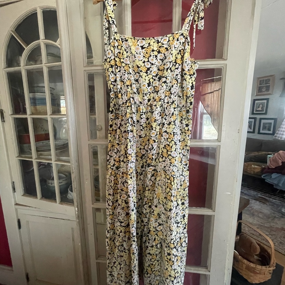 Floral Sleeveless Jumpsuit